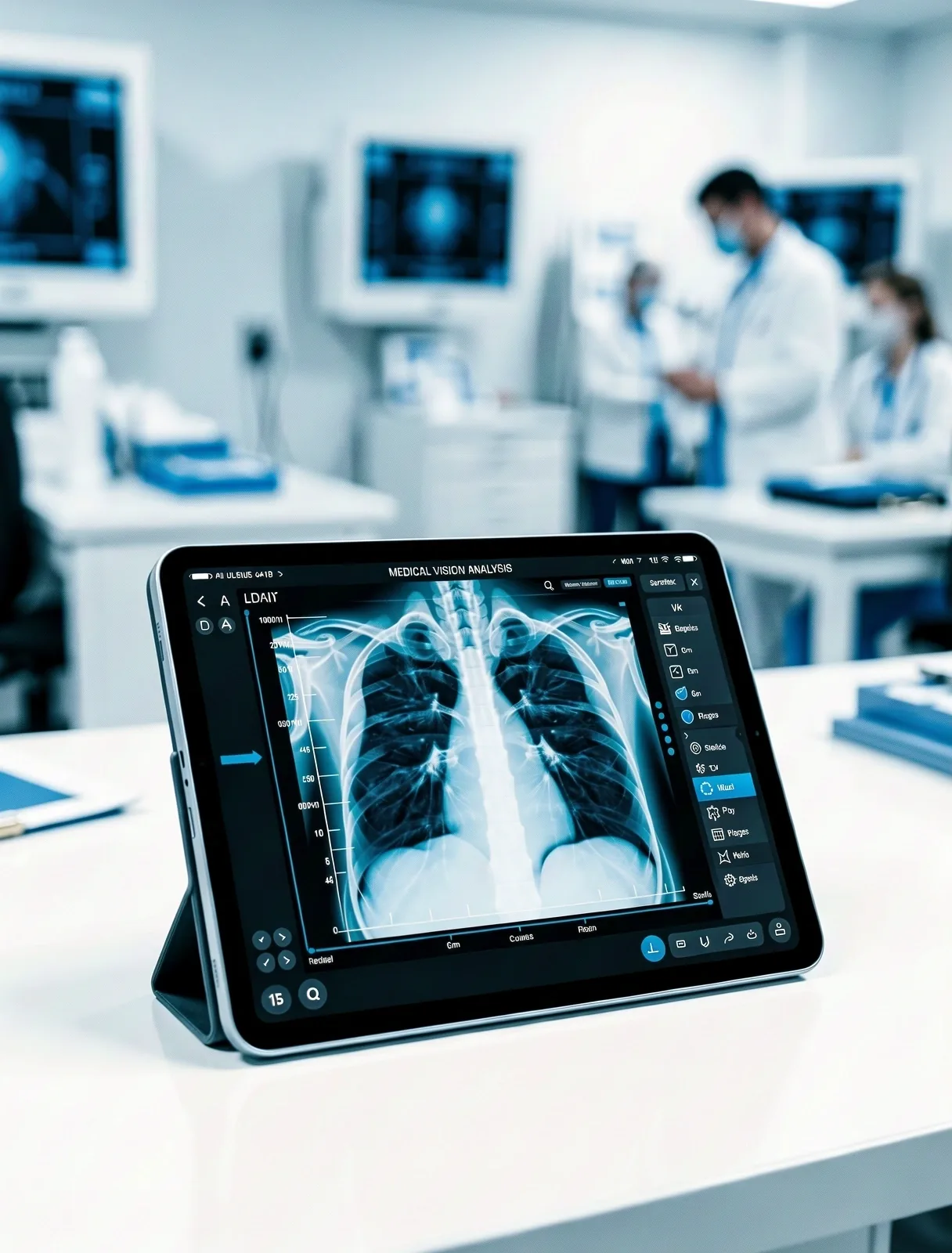 Precision medical imaging apparatus