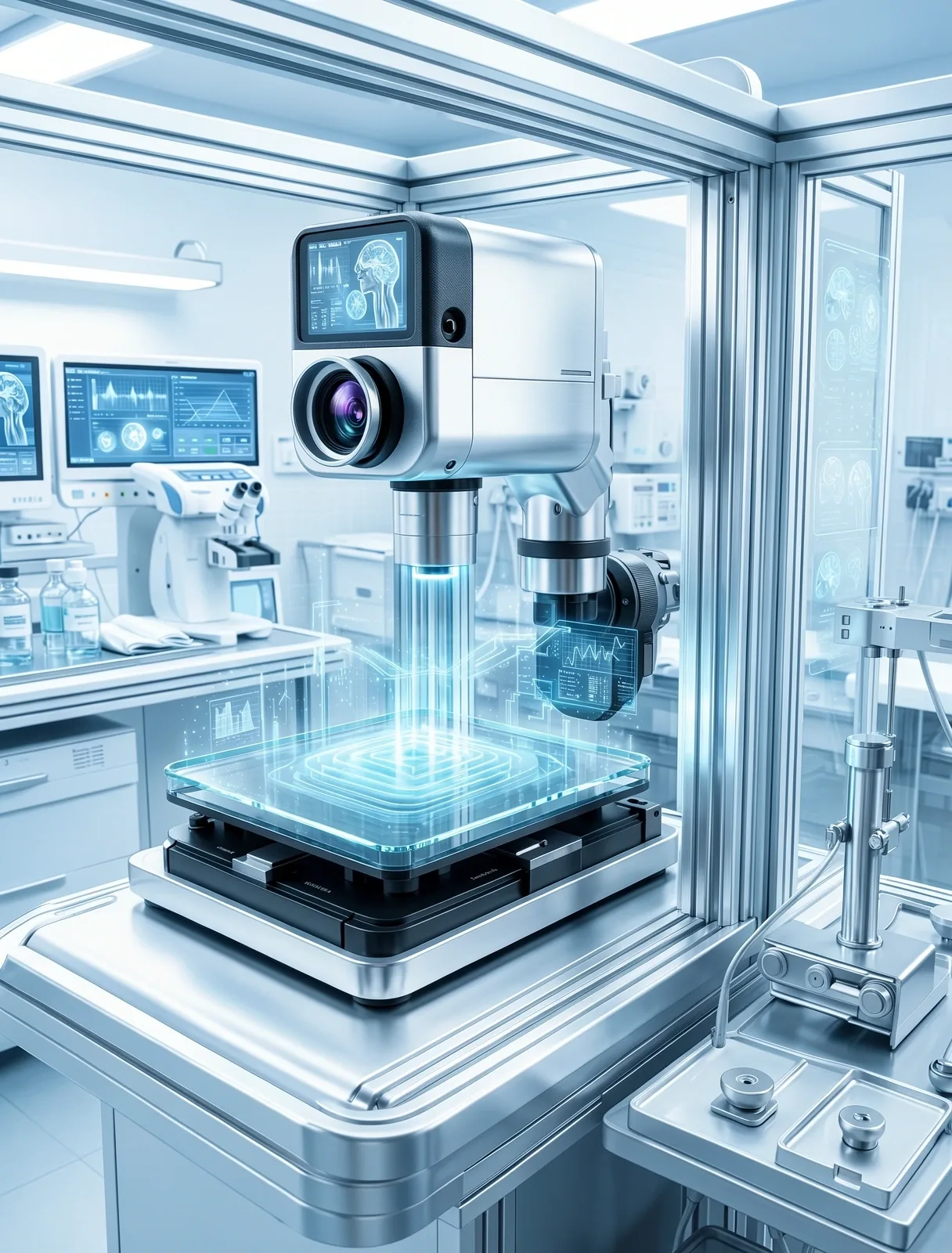 Clinical optics hardware